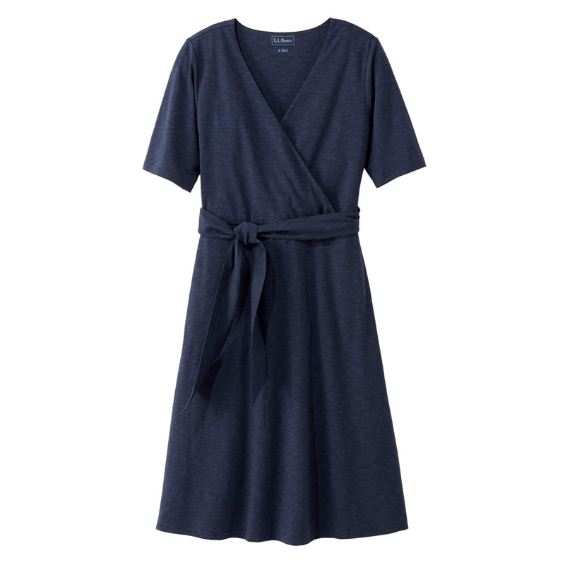 ジャパン・フィット コットン/テンセル・ドレス、ひじ丈袖