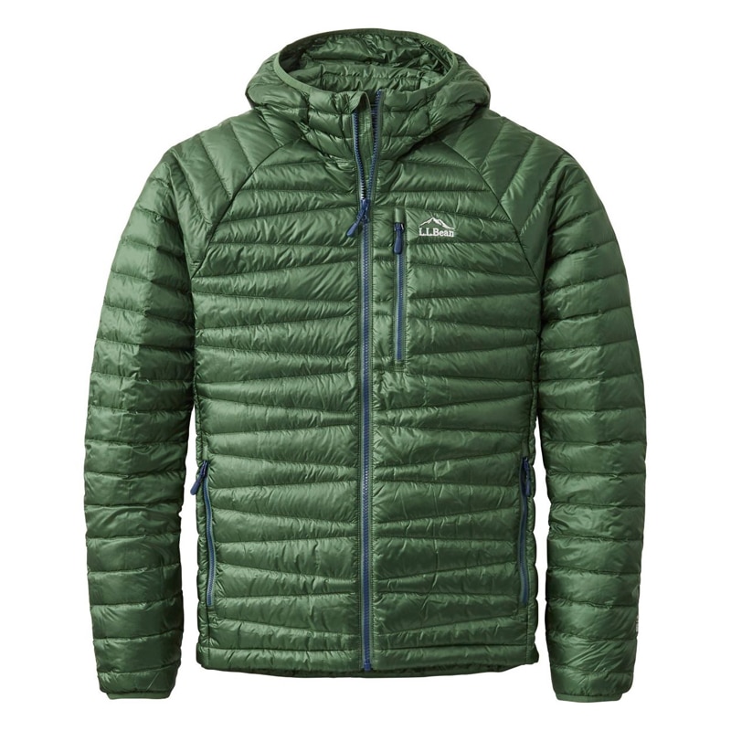 米国フィット・レギュラー ウルトラライト 850 ダウン・セーター、フード付き