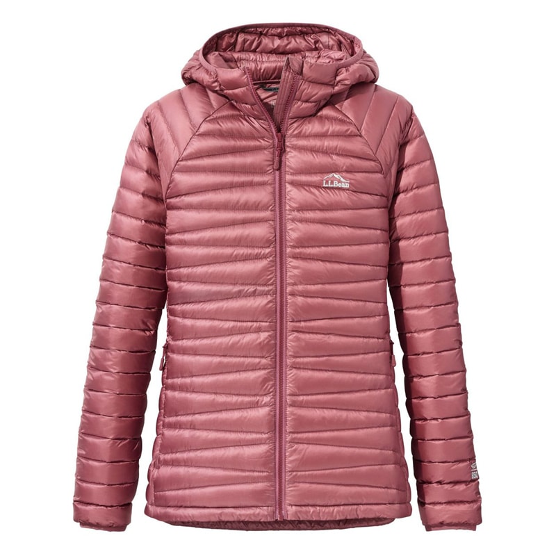 米国フィット・プチ ウルトラライト 850 ダウン・セーター、フード付き