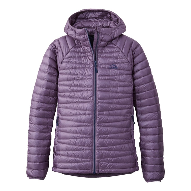 米国フィット・プチ ウルトラライト 850 ダウン・セーター、フード付き