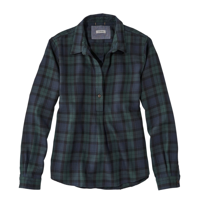 ジャパン・フィット レンジリー・フランネル・シャツ、ポップオーバー