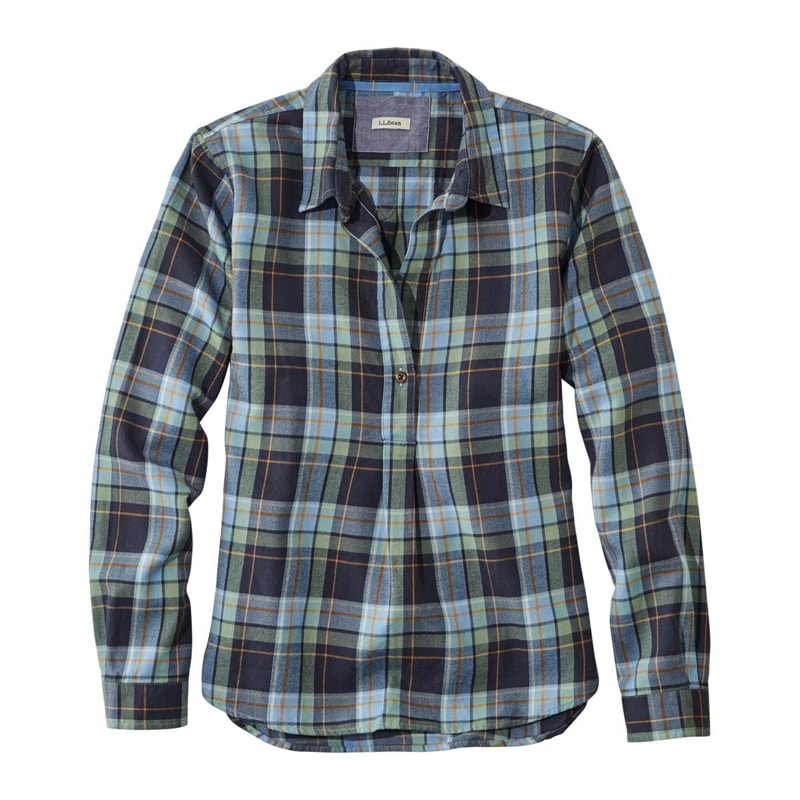 ジャパン・フィット レンジリー・フランネル・シャツ、ポップオーバー