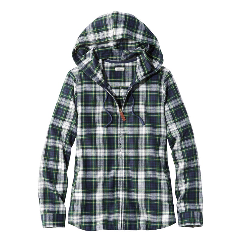 ジャパン・フィット スコッチ・プラッド・フランネル・シャツ、ジップ・フーディ