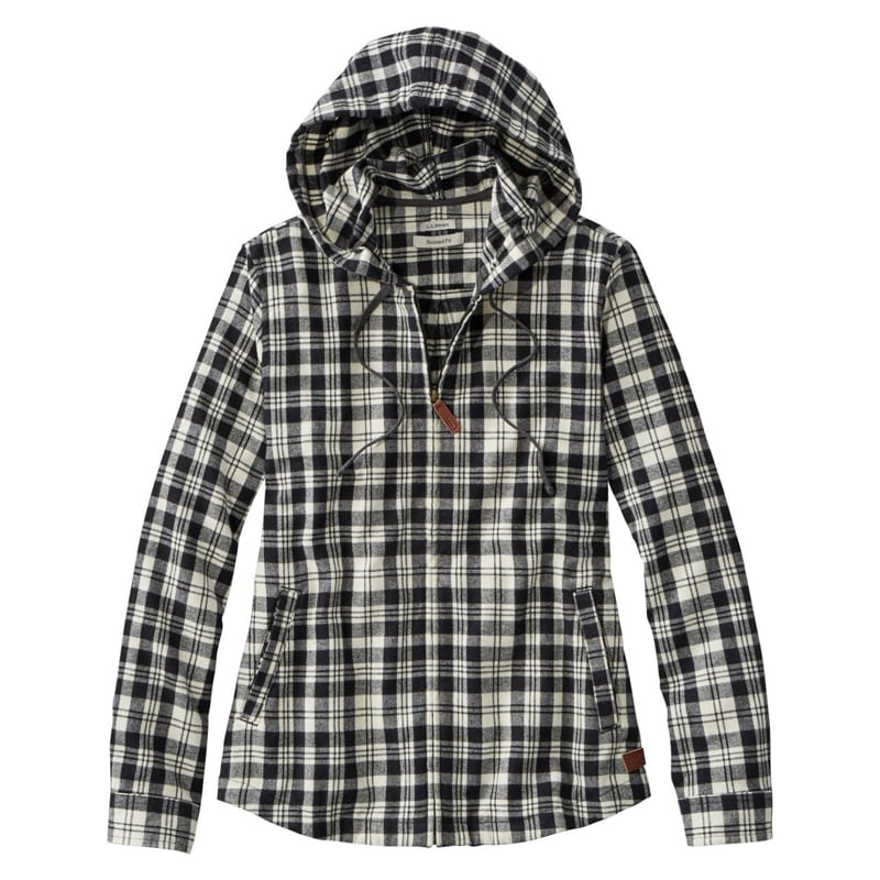 ジャパン・フィット スコッチ・プラッド・フランネル・シャツ、ジップ・フーディ