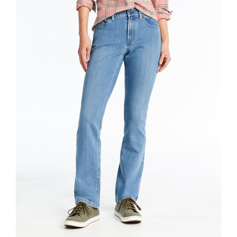 ジャパン・フィット ビーンフレックス・ジーンズ、ミッドライズ ストレートレッグ