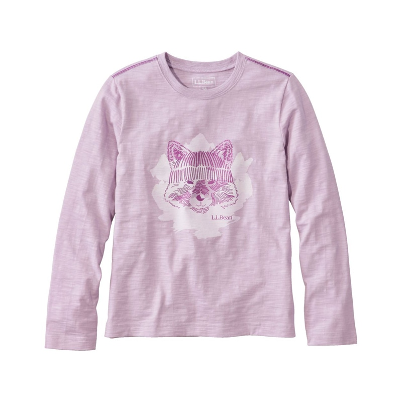 ビックキッズ・グラフィック・ティ、長袖 グローインザダーク