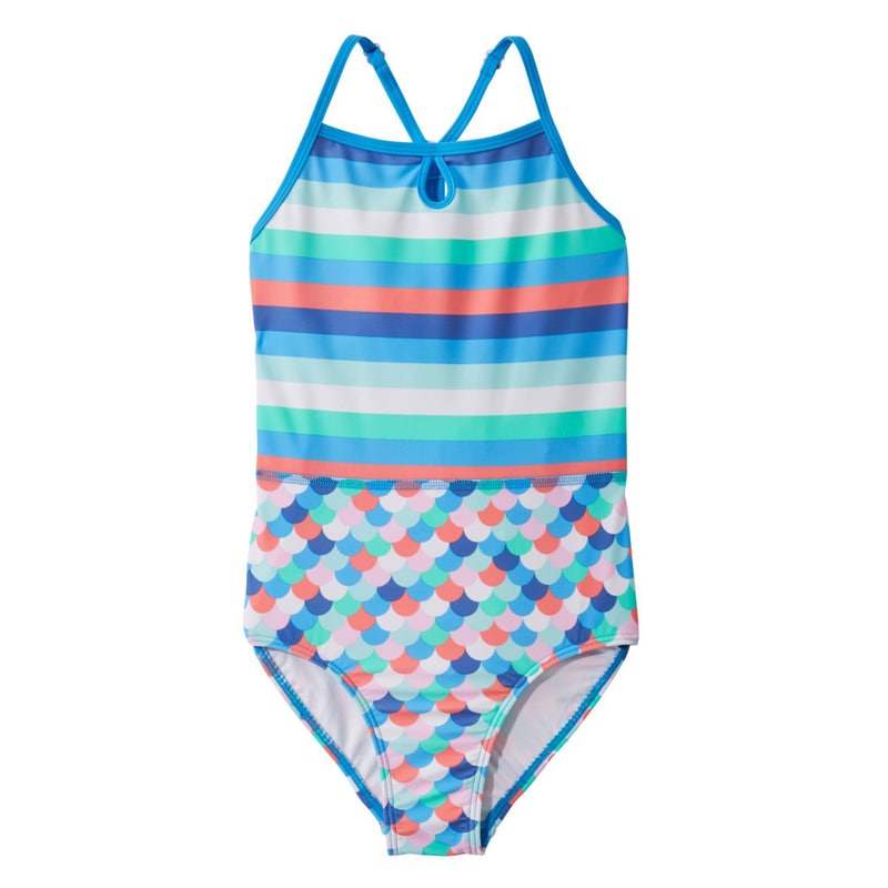 ビッグガール ビーンスポーツ・スイムスーツ、ワンピース プリント