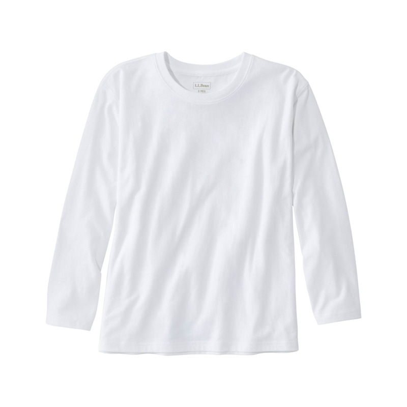 米国フィット・レギュラー サタデーTシャツ、クルーネック 7分丈袖