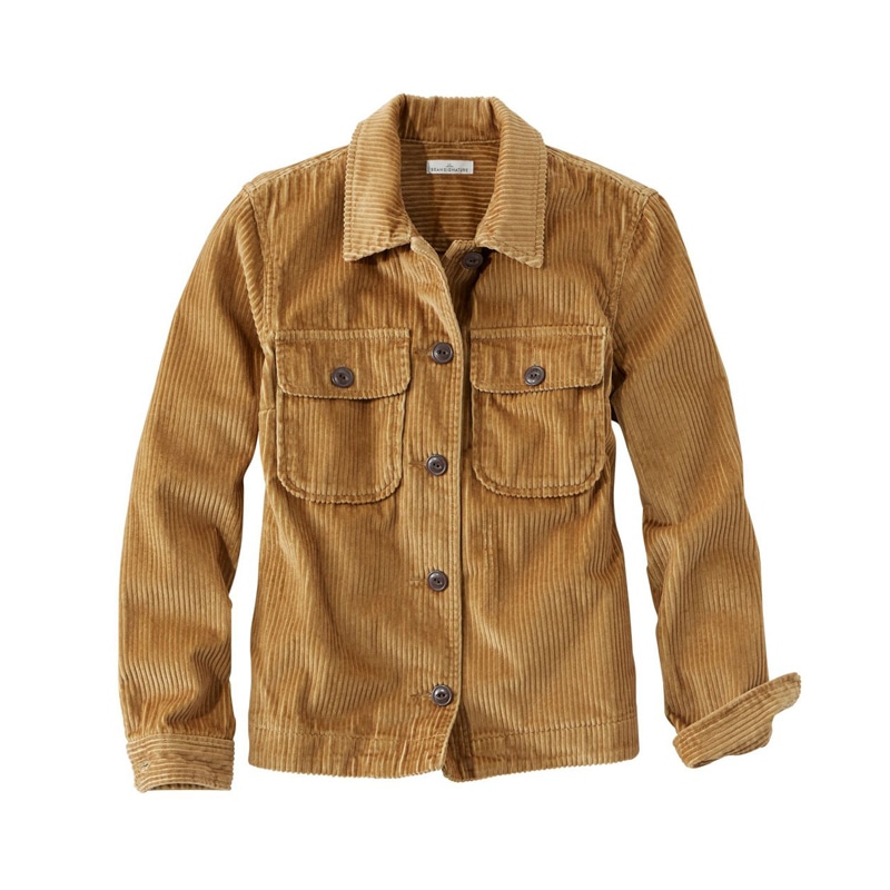 米国フィット・レギュラー シグネチャー・ワイドウェール・シャツ・ジャケット