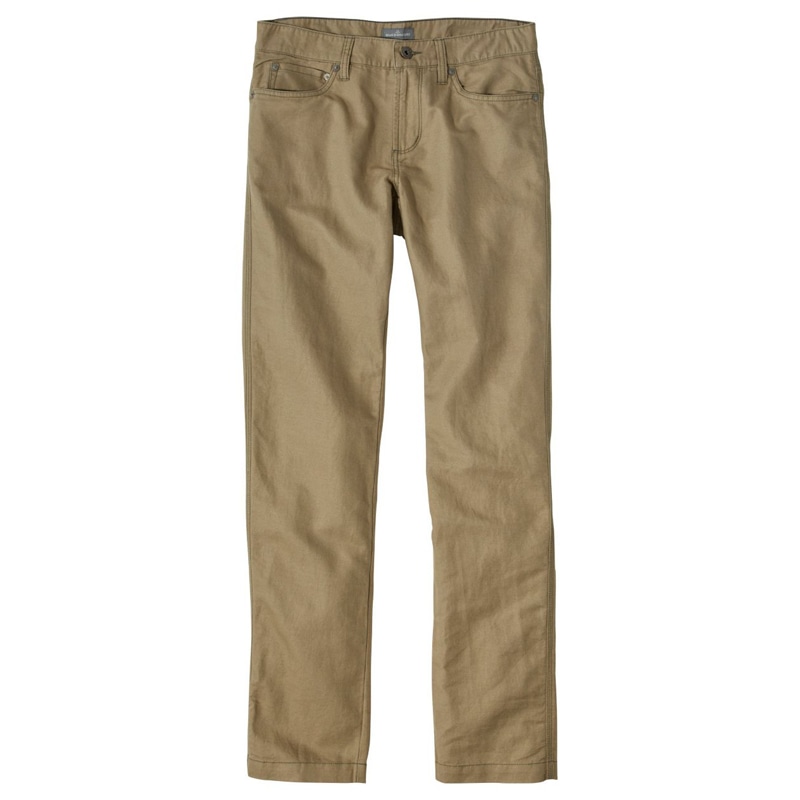 米国フィット・レギュラー シグネチャー・リネン/コットン・ファイブポケット・パンツ