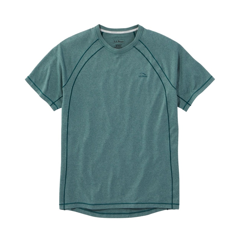米国フィット・レギュラー エル・エル・ビーン・クイックドライ・トレイル・ティ、半袖