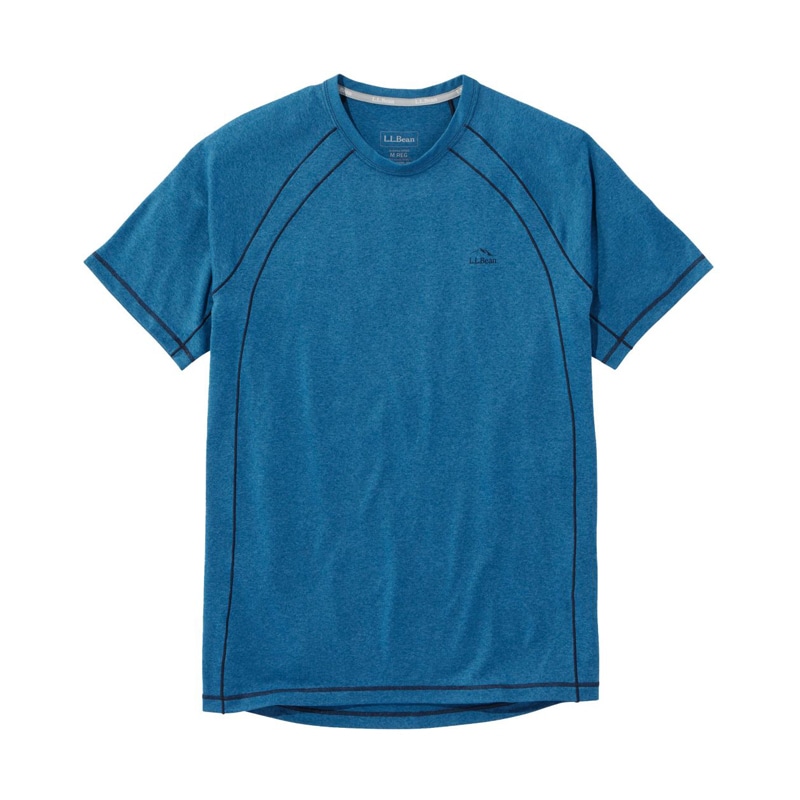 米国フィット・レギュラー エル・エル・ビーン・クイックドライ・トレイル・ティ、半袖