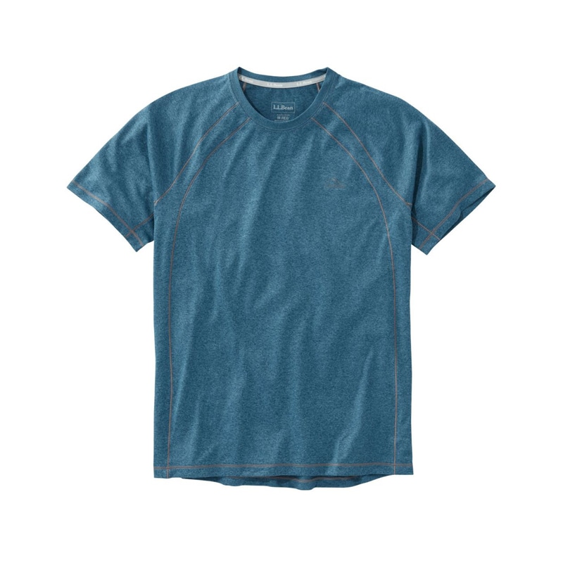 米国フィット・レギュラー エル・エル・ビーン・クイックドライ・トレイル・ティ、半袖