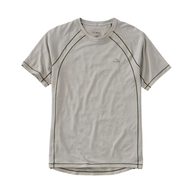米国フィット・レギュラー エル・エル・ビーン・クイックドライ・トレイル・ティ、半袖