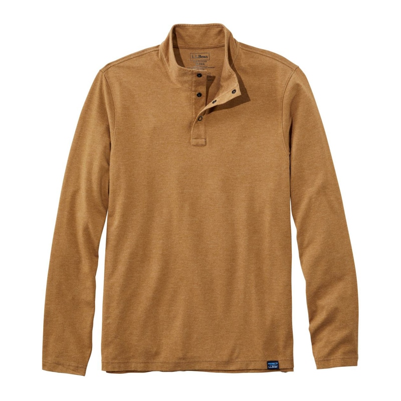 米国フィット・レギュラー アラガッシュ・スナップ・ティ、長袖