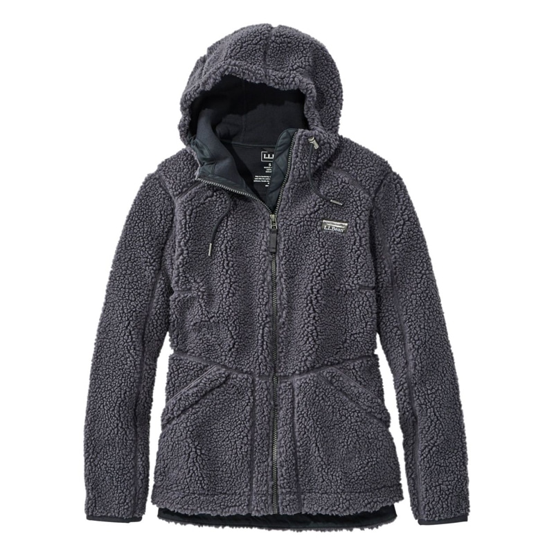 米国フィット・レギュラー マウンテン・パイル・フリース・フーディ