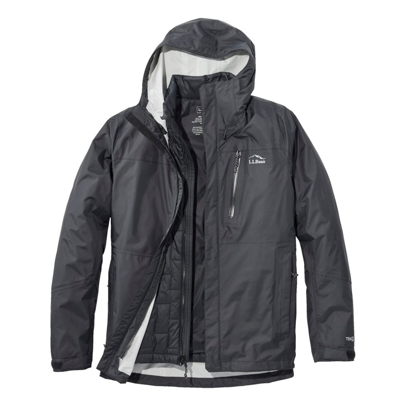 米国フィット・レギュラー トレイル・モデル・ウォータープルーフ 3 イン 1 ジャケット