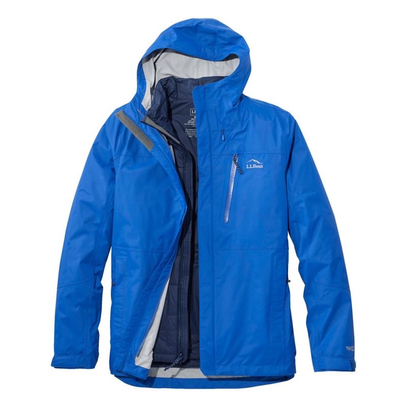 米国フィット・レギュラー トレイル・モデル・ウォータープルーフ 3 イン 1 ジャケット