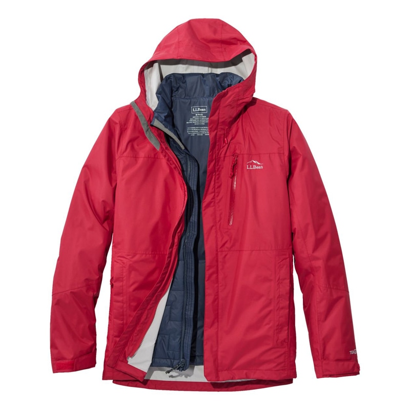 米国フィット・レギュラー トレイル・モデル・ウォータープルーフ 3 イン 1 ジャケット