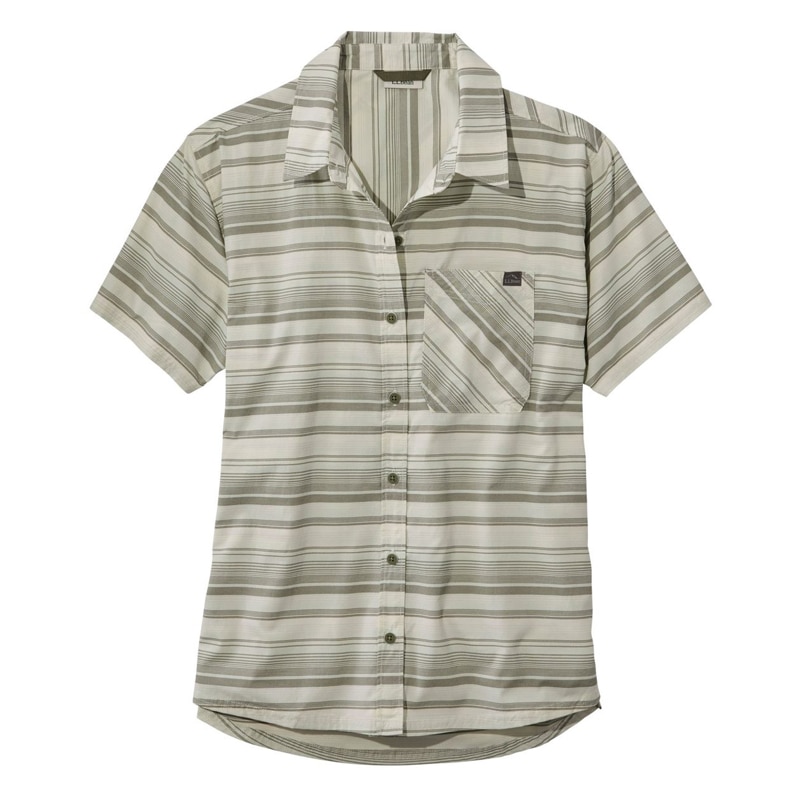 米国フィット・レギュラー ビーチ・クルーザー・サマー・シャツ、半袖 ストライプ