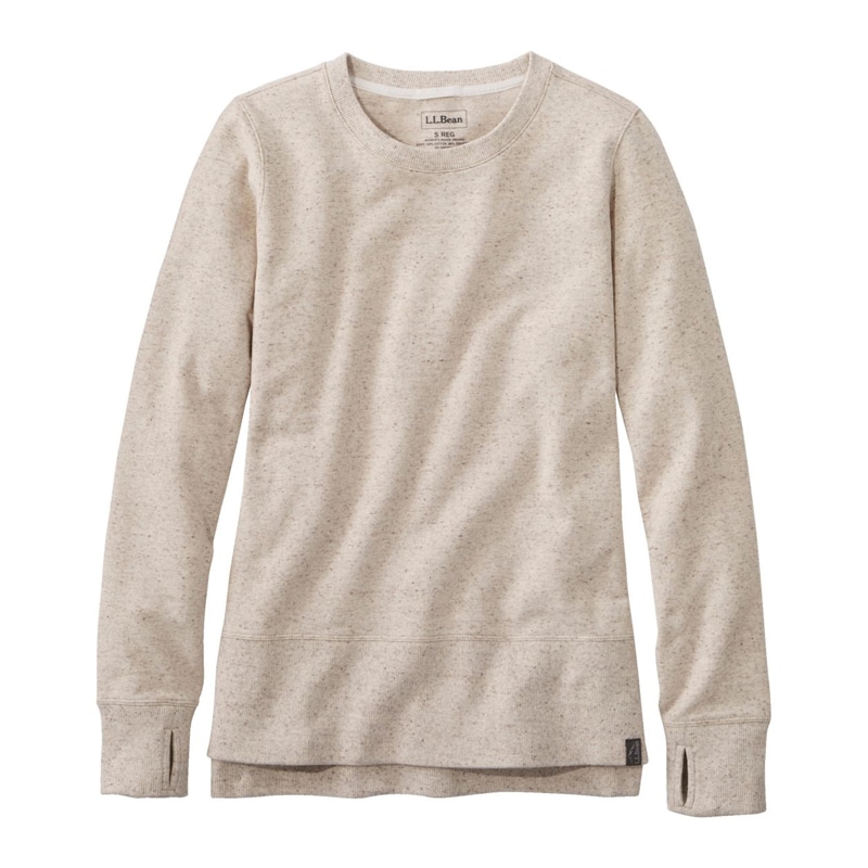米国フィット・レギュラー エル・エル・ビーン・コージー・スウェットシャツ、スプリットヘム