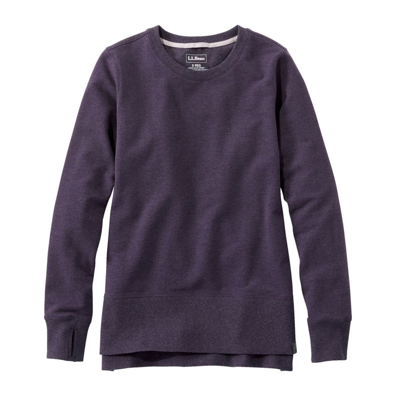 米国フィット・レギュラー エル・エル・ビーン・コージー・スウェットシャツ、スプリットヘム