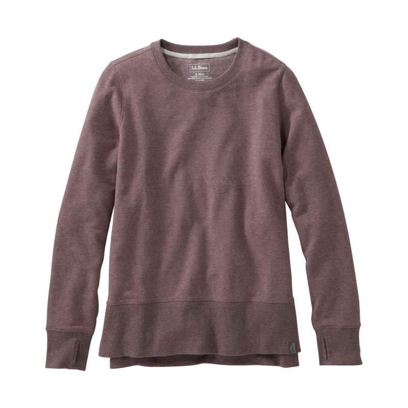 米国フィット・レギュラー エル・エル・ビーン・コージー・スウェットシャツ、スプリットヘム