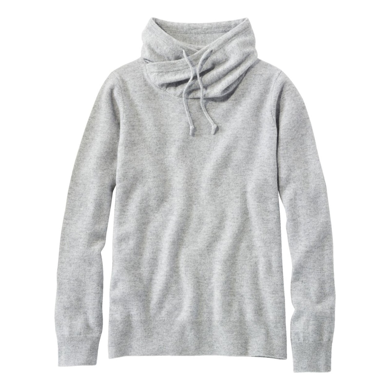 米国フィット・レギュラー クラシック・カシミヤ・セーター、ファネルネック