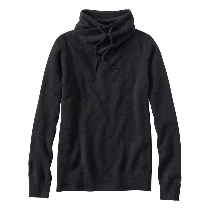 米国フィット・レギュラー クラシック・カシミヤ・セーター、ファネルネック