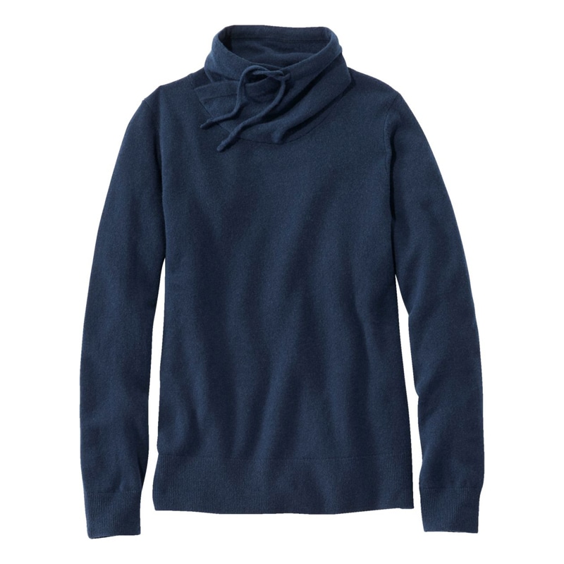 米国フィット・レギュラー クラシック・カシミヤ・セーター、ファネルネック