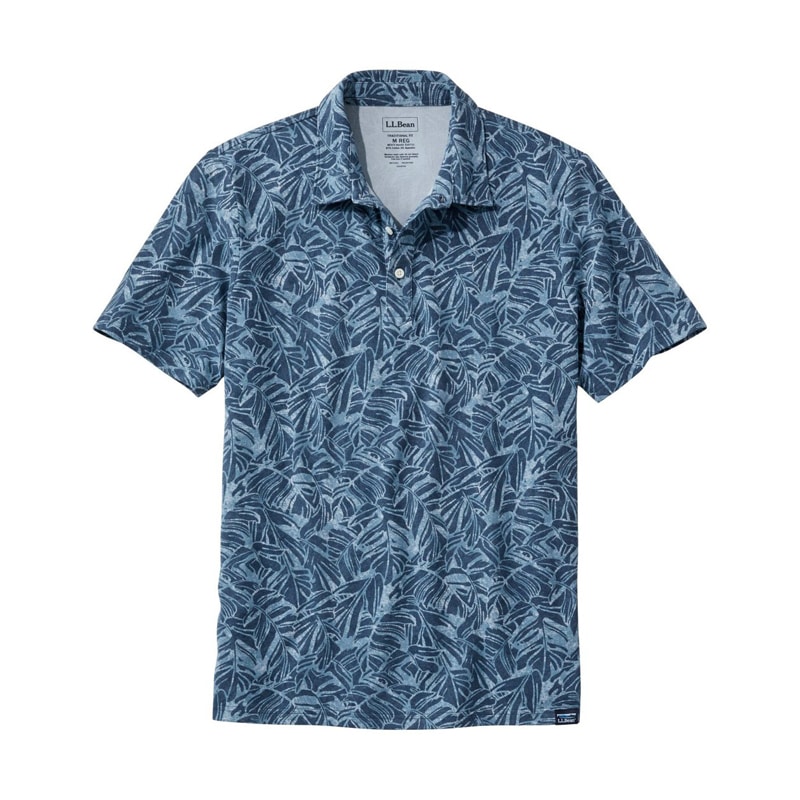 米国フィット・レギュラー ストーンコースト・ストレッチ・ポロシャツ、プリント