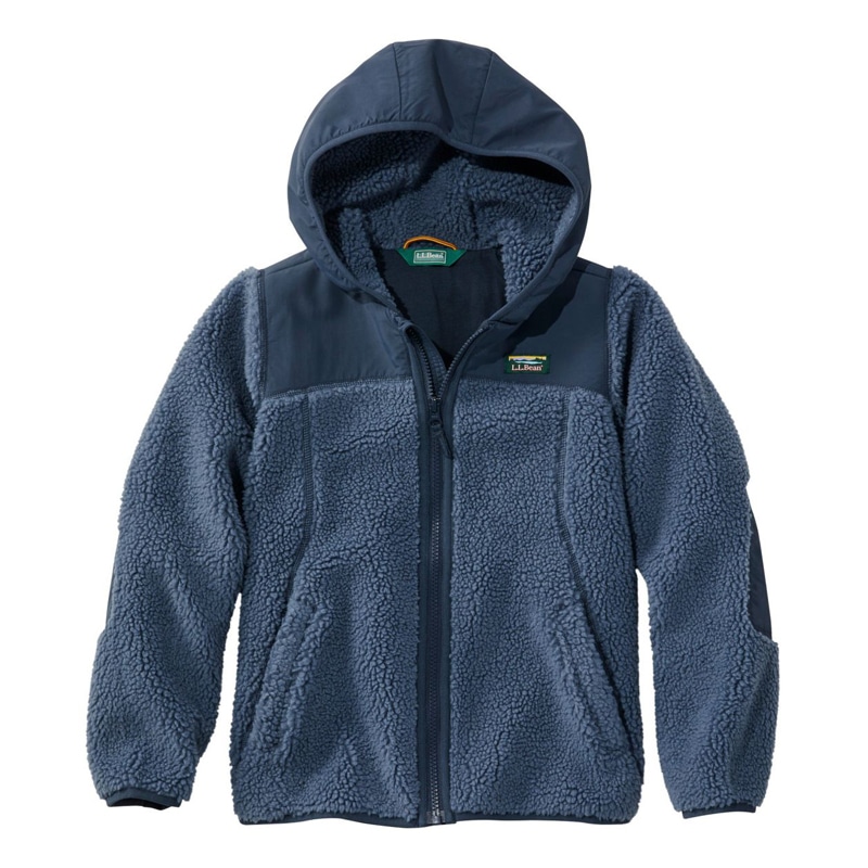 リトルキッズ・シェルパ・フリース・フード・ジャケット