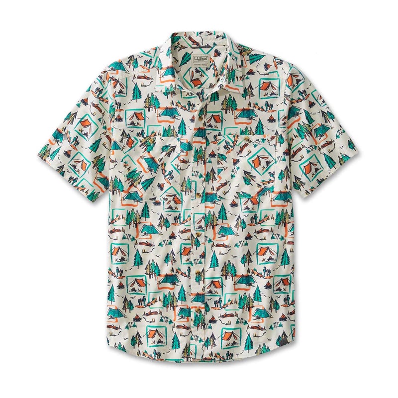 米国フィット・レギュラー オッター・クリフ・シャツ、半袖　プリント