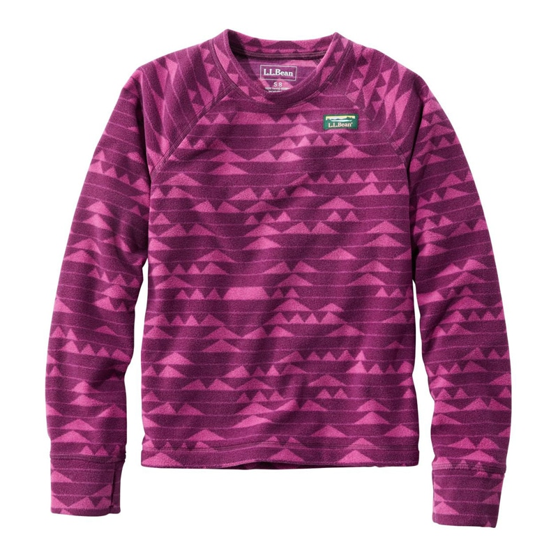 ビックキッズ・フィットネス・フリース・ティ、長袖