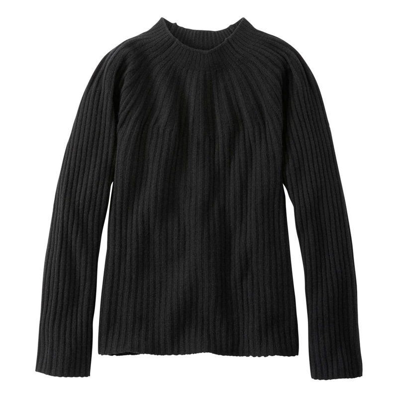 米国フィット・レギュラー シグネチャー・カシミヤ・ブレンド・ジュエルネック・セーター