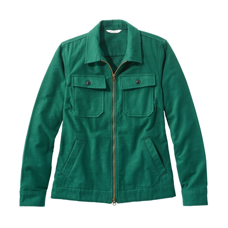 米国フィット・レギュラー シグネチャー・シャミー・ジップ・シャツ