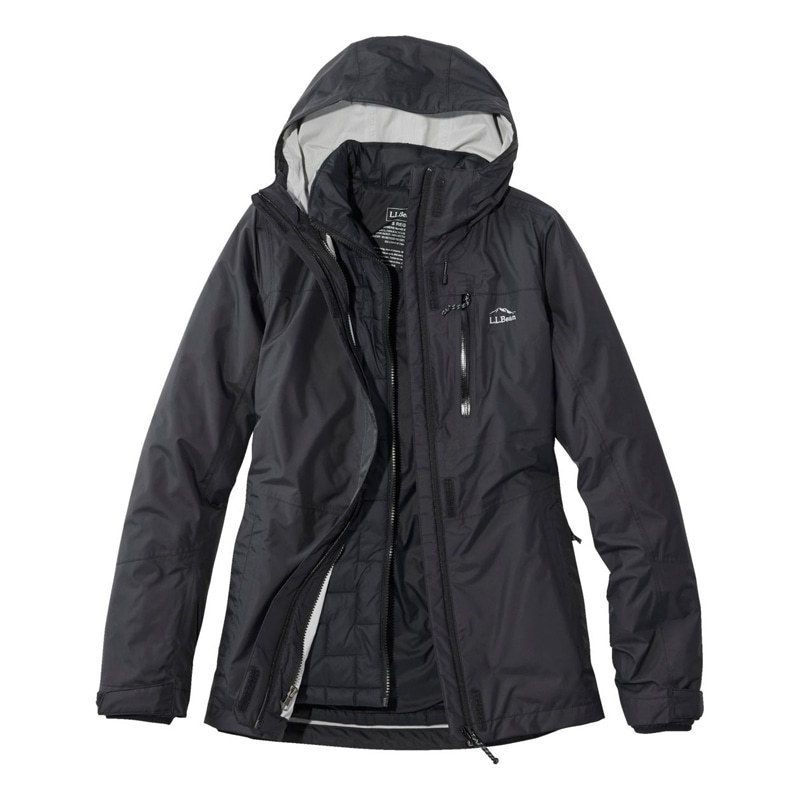 米国フィット・プチ トレイル・モデル・ウォータープルーフ 3 イン 1 ジャケット