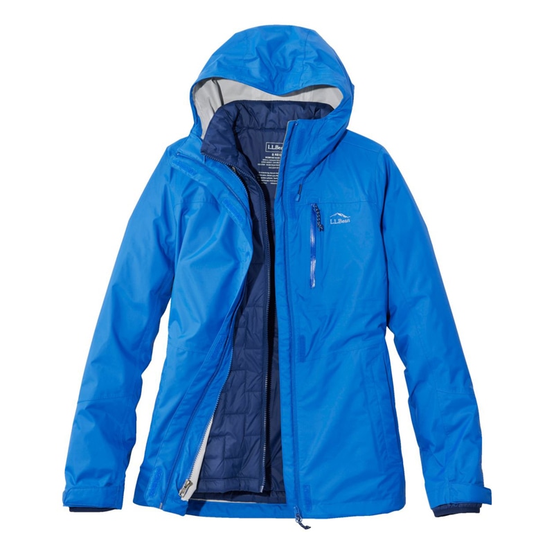 米国フィット・プチ トレイル・モデル・ウォータープルーフ 3 イン 1 ジャケット