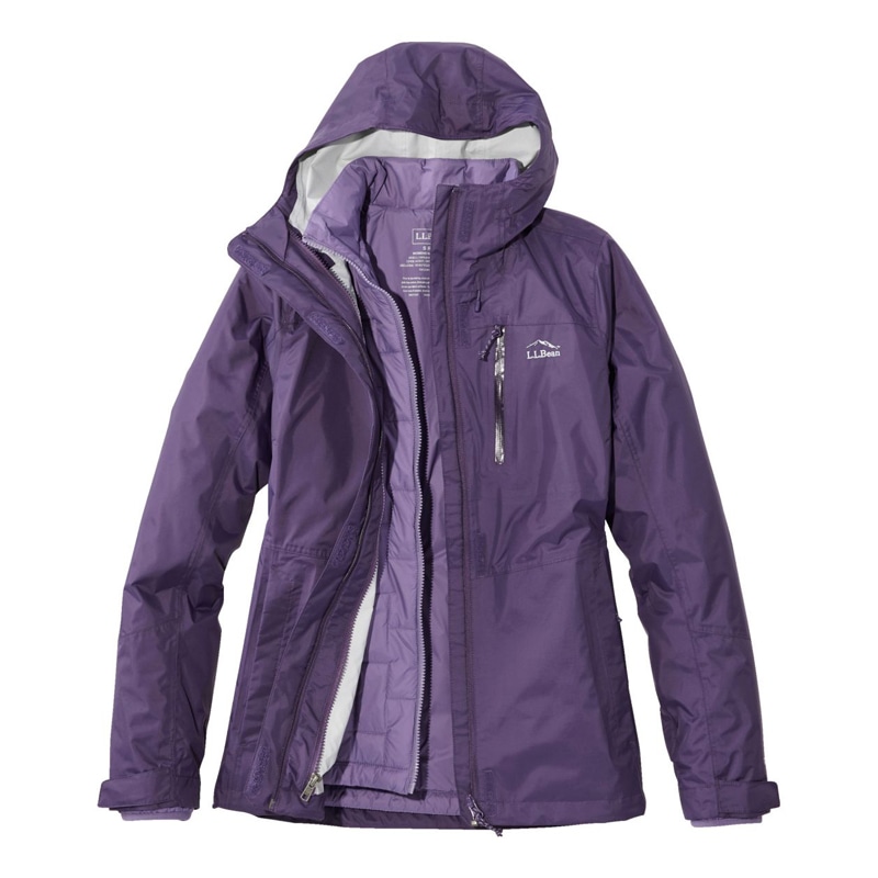 米国フィット・プチ トレイル・モデル・ウォータープルーフ 3 イン 1 ジャケット