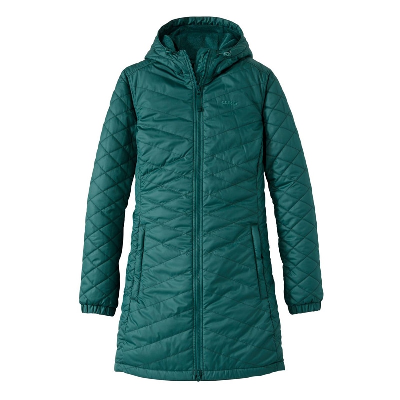 米国フィット・プチ フリースラインド・プリマロフト・コート