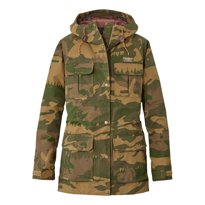 米国フィット・プチ マウンテン・クラシック・ウォーター・レジスタント・ジャケット、プリント