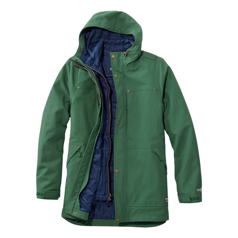 米国フィット・レギュラー ラゲッド 3 イン 1 パーカ