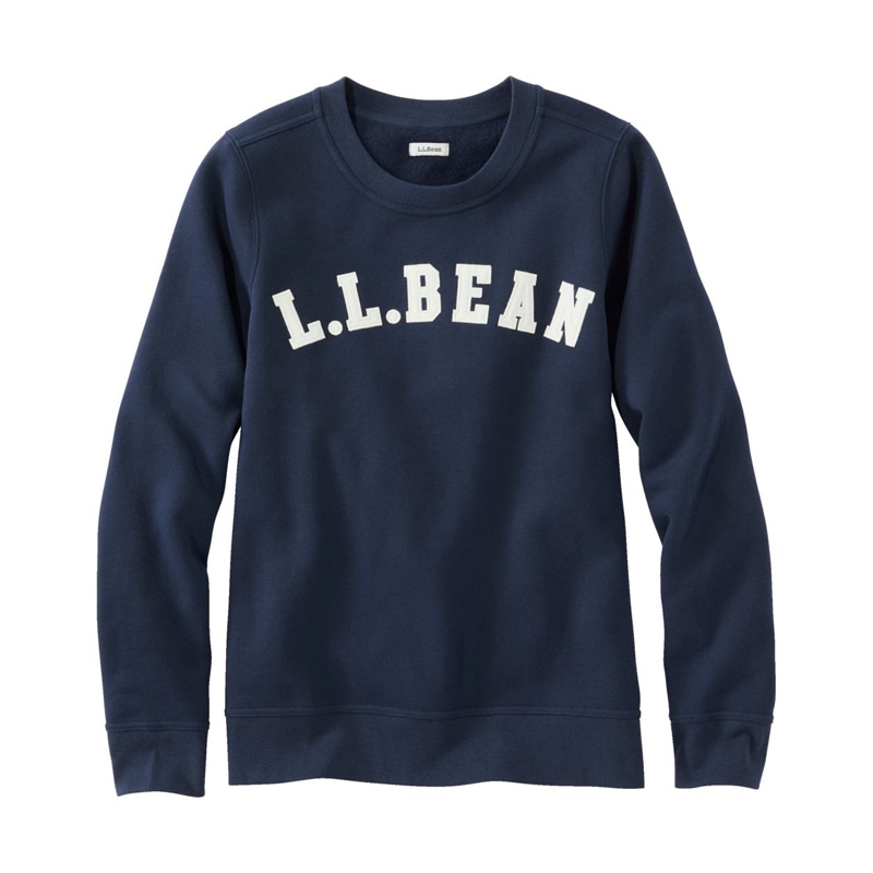 米国フィット・レギュラー エル・エル・ビーン 1912 スウェットシャツ、クルーネック ロゴ