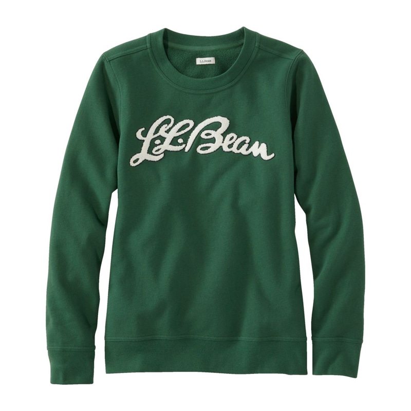 米国フィット・レギュラー エル・エル・ビーン 1912 スウェットシャツ、クルーネック ロゴ