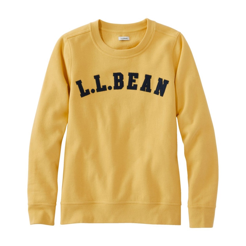 米国フィット・レギュラー エル・エル・ビーン 1912 スウェットシャツ、クルーネック ロゴ