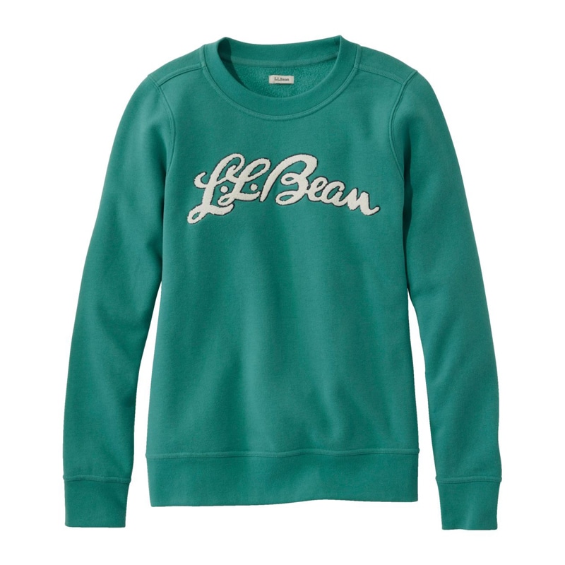 米国フィット・レギュラー エル・エル・ビーン 1912 スウェットシャツ、クルーネック ロゴ