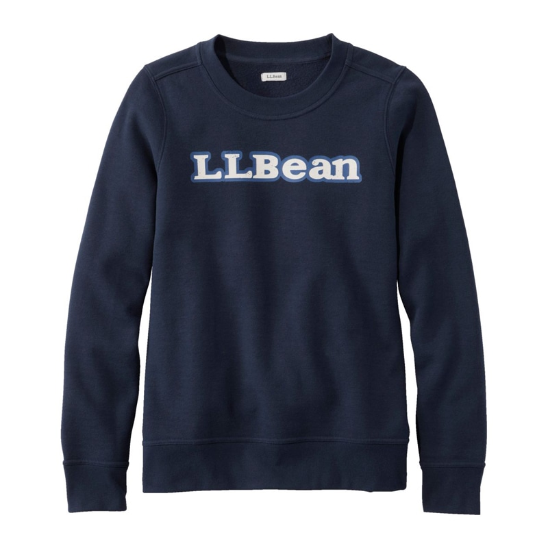 米国フィット・レギュラー エル・エル・ビーン 1912 スウェットシャツ、クルーネック ロゴ