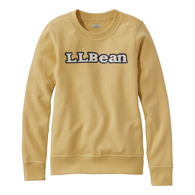 米国フィット・レギュラー エル・エル・ビーン 1912 スウェットシャツ、クルーネック ロゴ