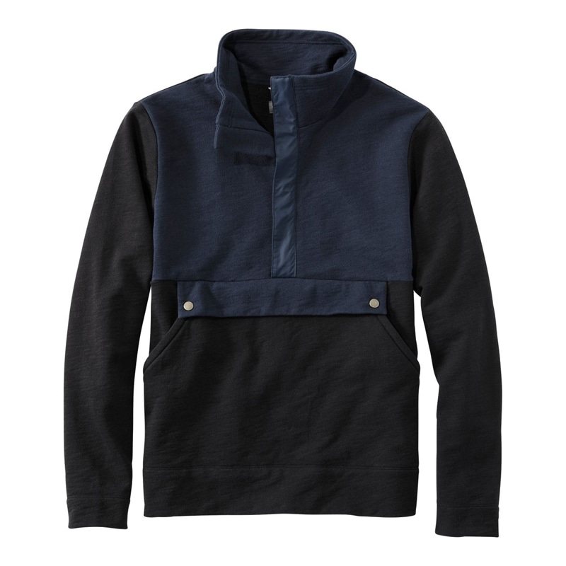 米国フィット・レギュラー シグネチャー・ビンテージ・プルオーバー・スウェットシャツ、カラーブロック