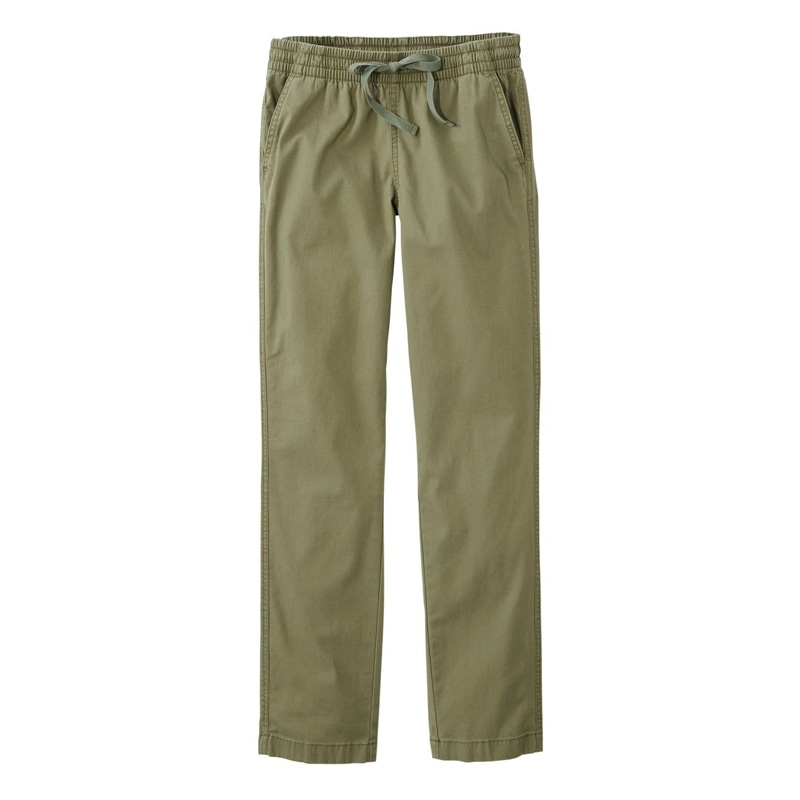 ジャパン・フィット レイクウォッシュ・チノ・パンツ、プルオン・アンクル